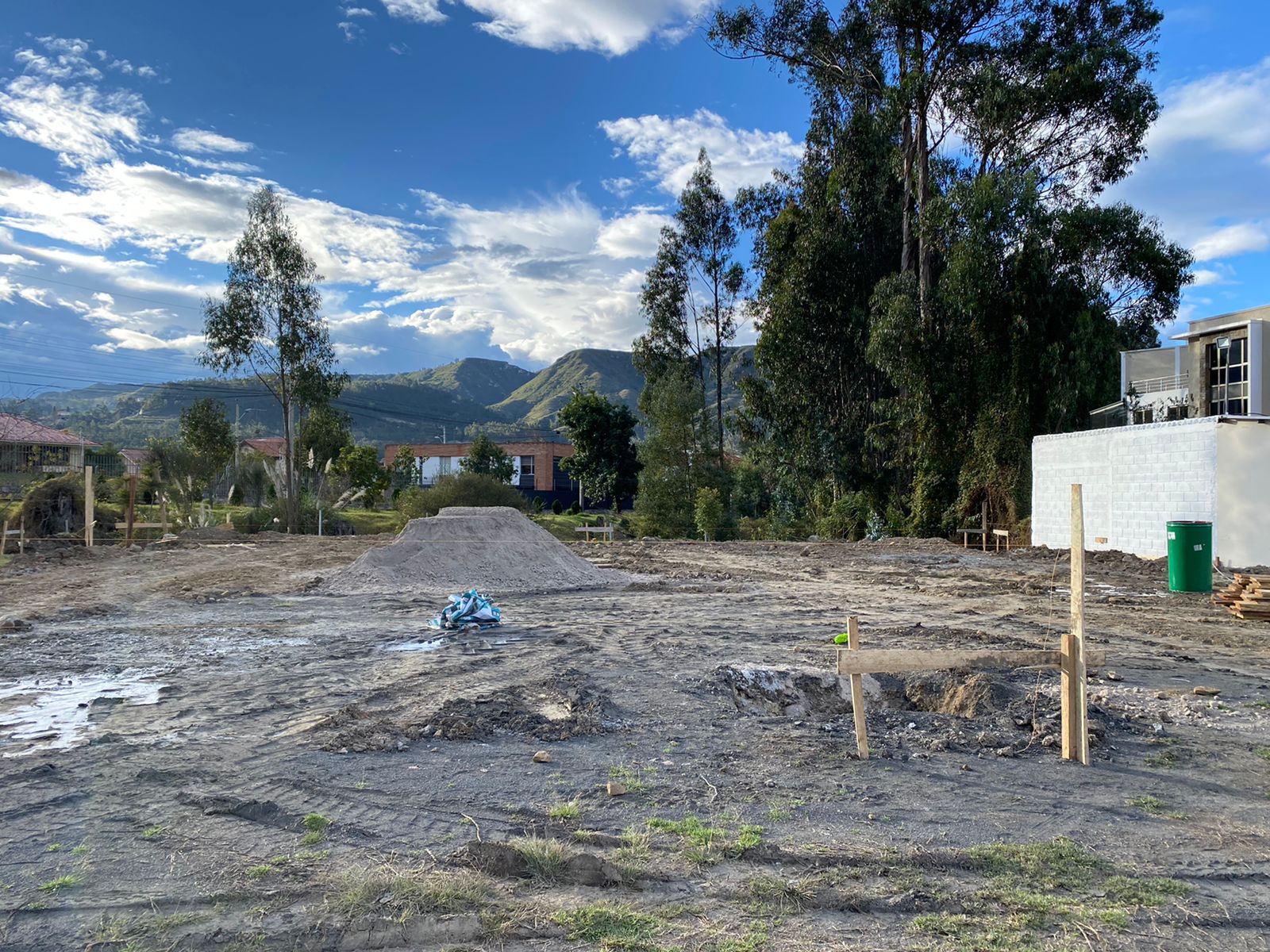 Construcción de la cancha Padel Cuenca