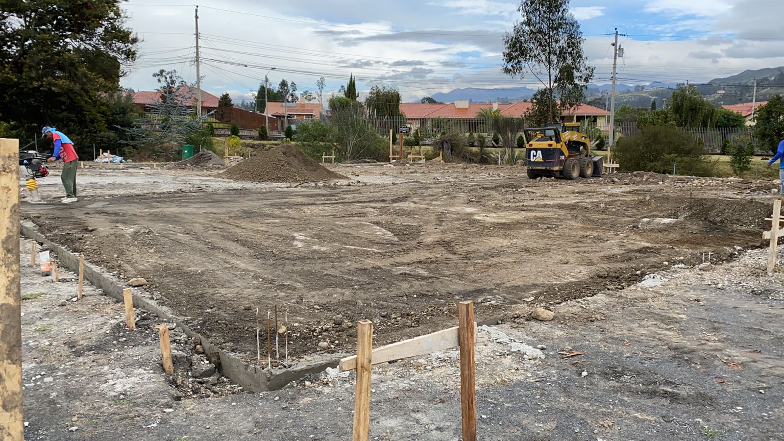 Construcción de la cancha Padel Cuenca