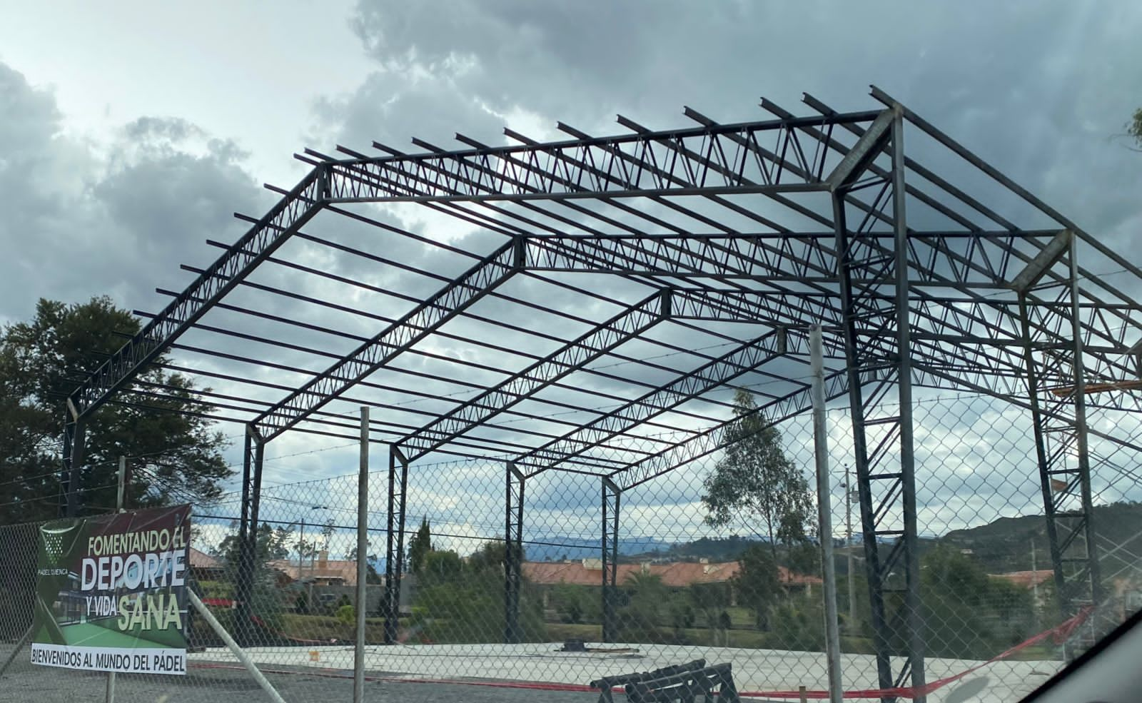 Construcción de la cancha Padel Cuenca